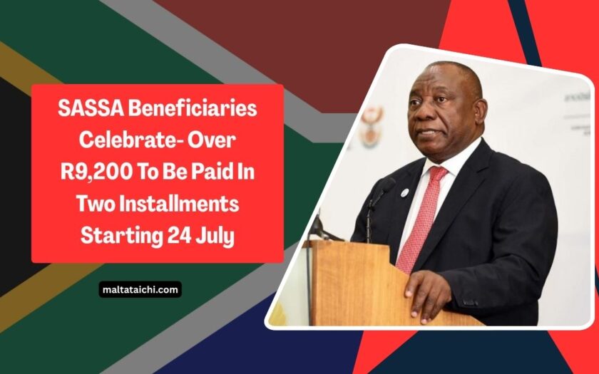 SASSA Beneficiaries Celebrate- Over R9,200 To Be Paid In Two Installments Starting 24 July