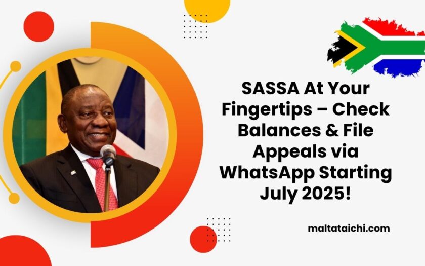 SASSA At Your Fingertips – Check Balances & File Appeals via WhatsApp Starting July 2025!